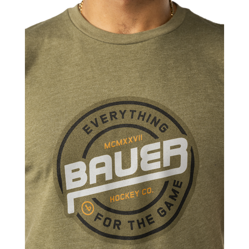 Triko BAUER S25 SS GRAPHIC TEE-SR-GRN (1065651)