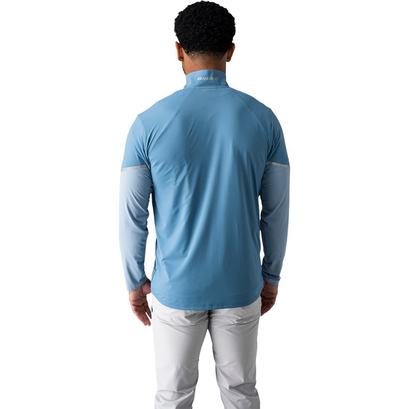 Triko BAUER S26 GOLF LTWT KNIT 1/4 ZIP-SR (1067477)