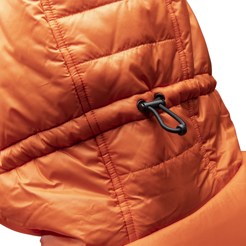 Vesta BAUER FLC HOODED PUFFER VEST-SR-CAYENNE (1060279)