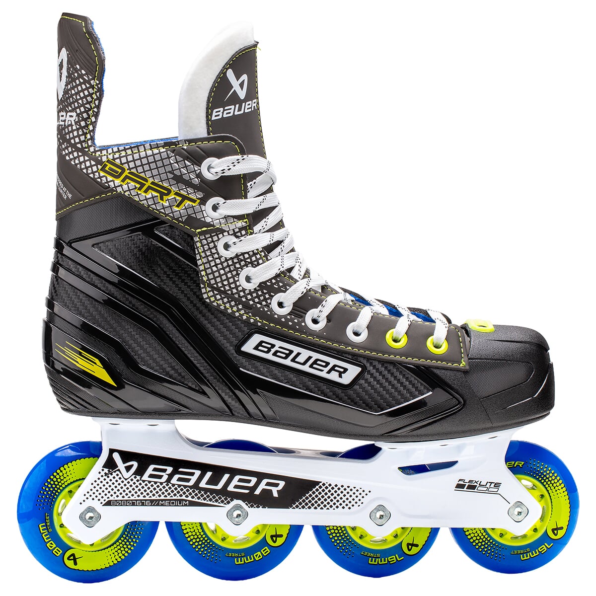 Brusle kol. BAUER S25 RH DART SMU SKATE SR (1064532)