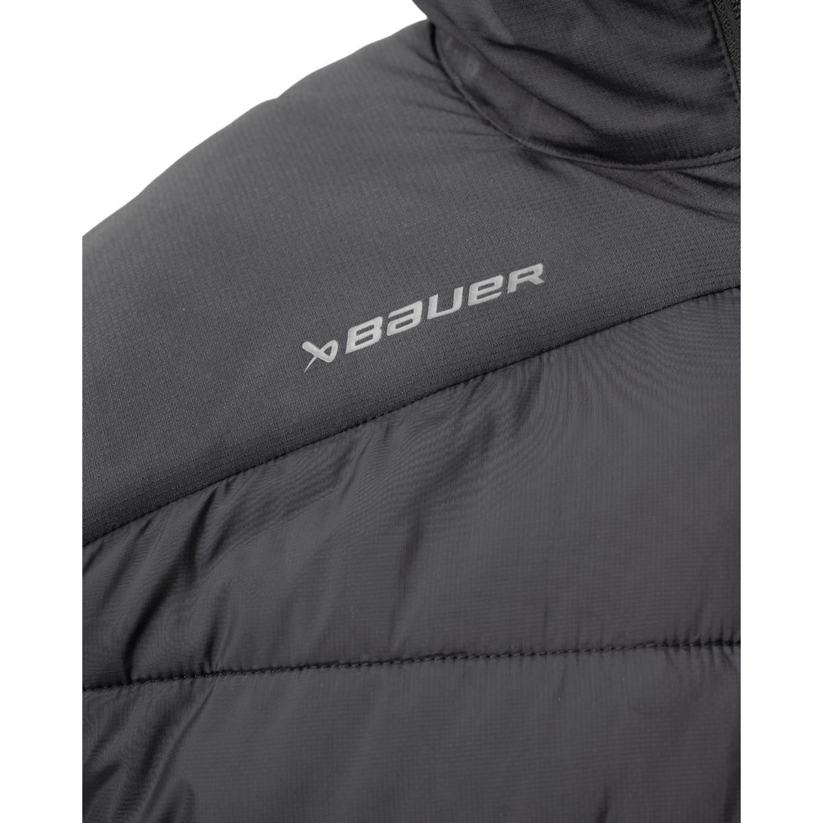 Bunda BAUER S24 TEAM PUFFER JACKET-SR-BLK (1063250)