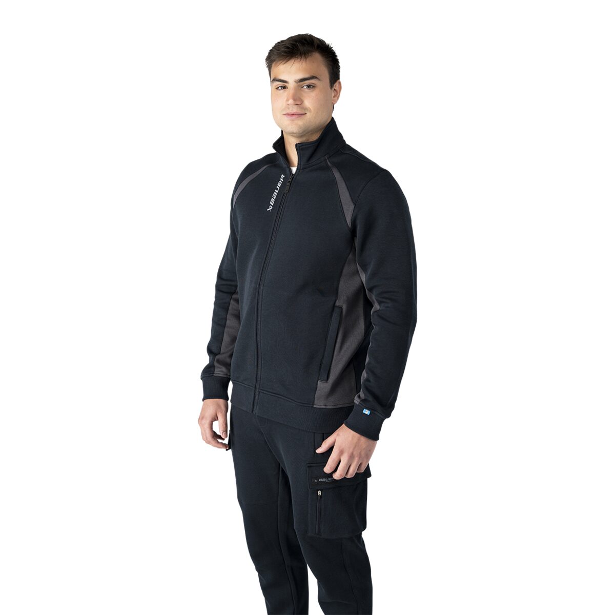 Bunda BAUER S26 FULL ZIP TRACK JACKET-SR (1068440)