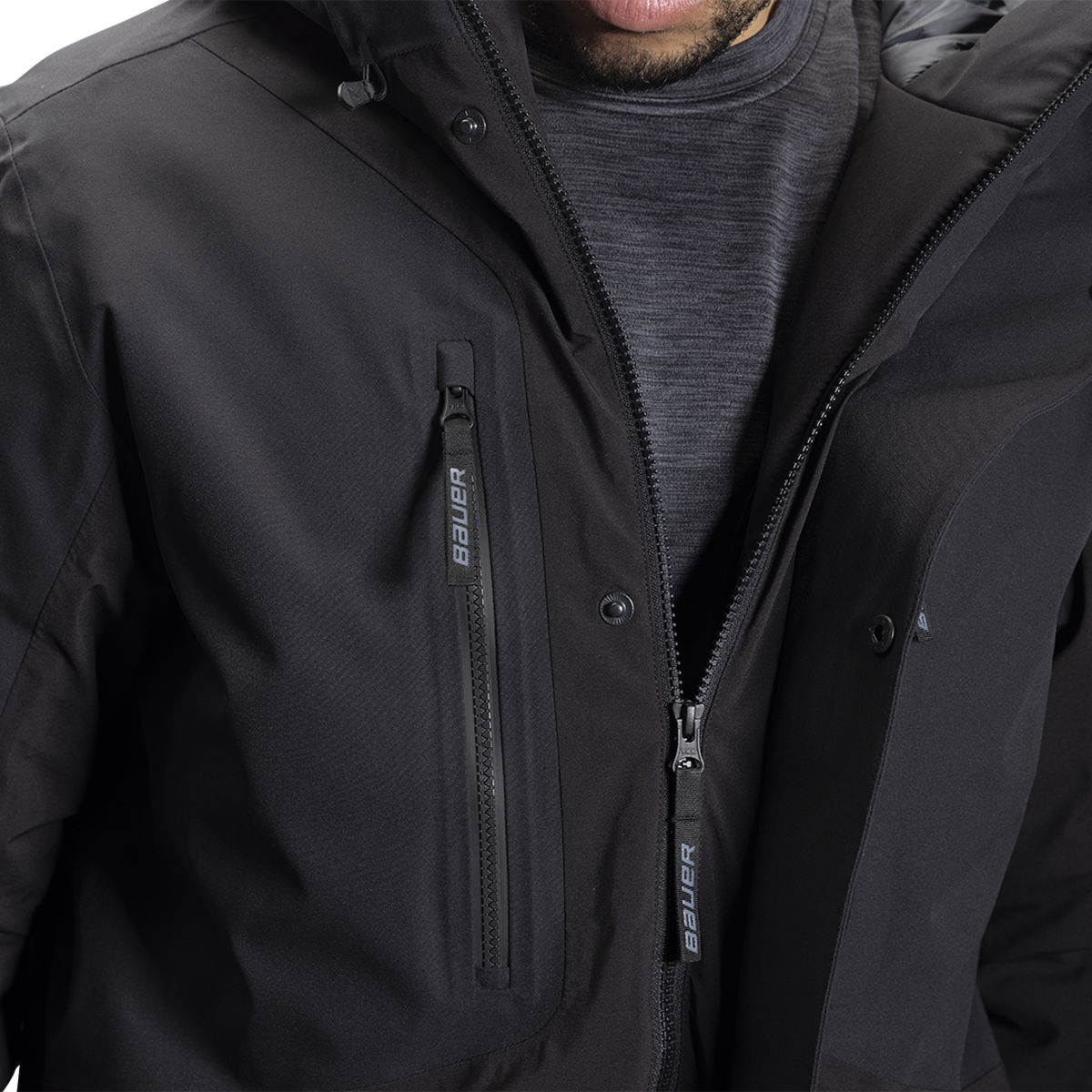 Bunda BAUER SAIL RACING PARKA - MEN'S - BLACK (1060280)