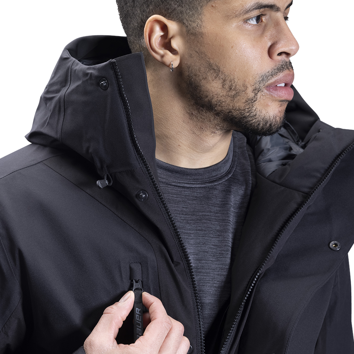 Bunda BAUER SAIL RACING PARKA - MEN'S - BLACK (1060280)