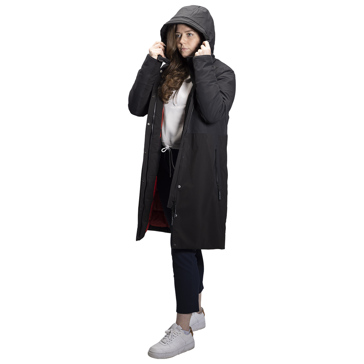 Bunda BAUER SAIL RACING PARKA-WOMEN'S-BLACK (1060281)