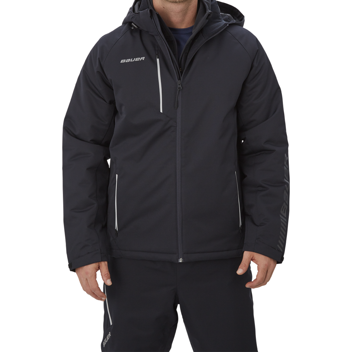 Bunda BAUER SUPREME HEAVYWEIGHT JACKET BLK-YTH (1056706)