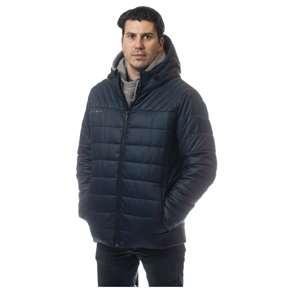 Bunda BAUER SUPREME HOODED PUFFER JKT NAV-SR (1057798)