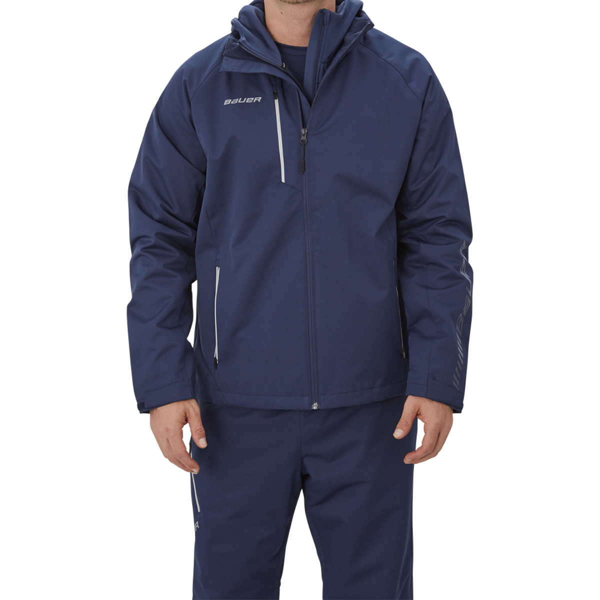 Bunda BAUER SUPREME LIGHTWEIGHT JACKET NAV-YTH (1056537)