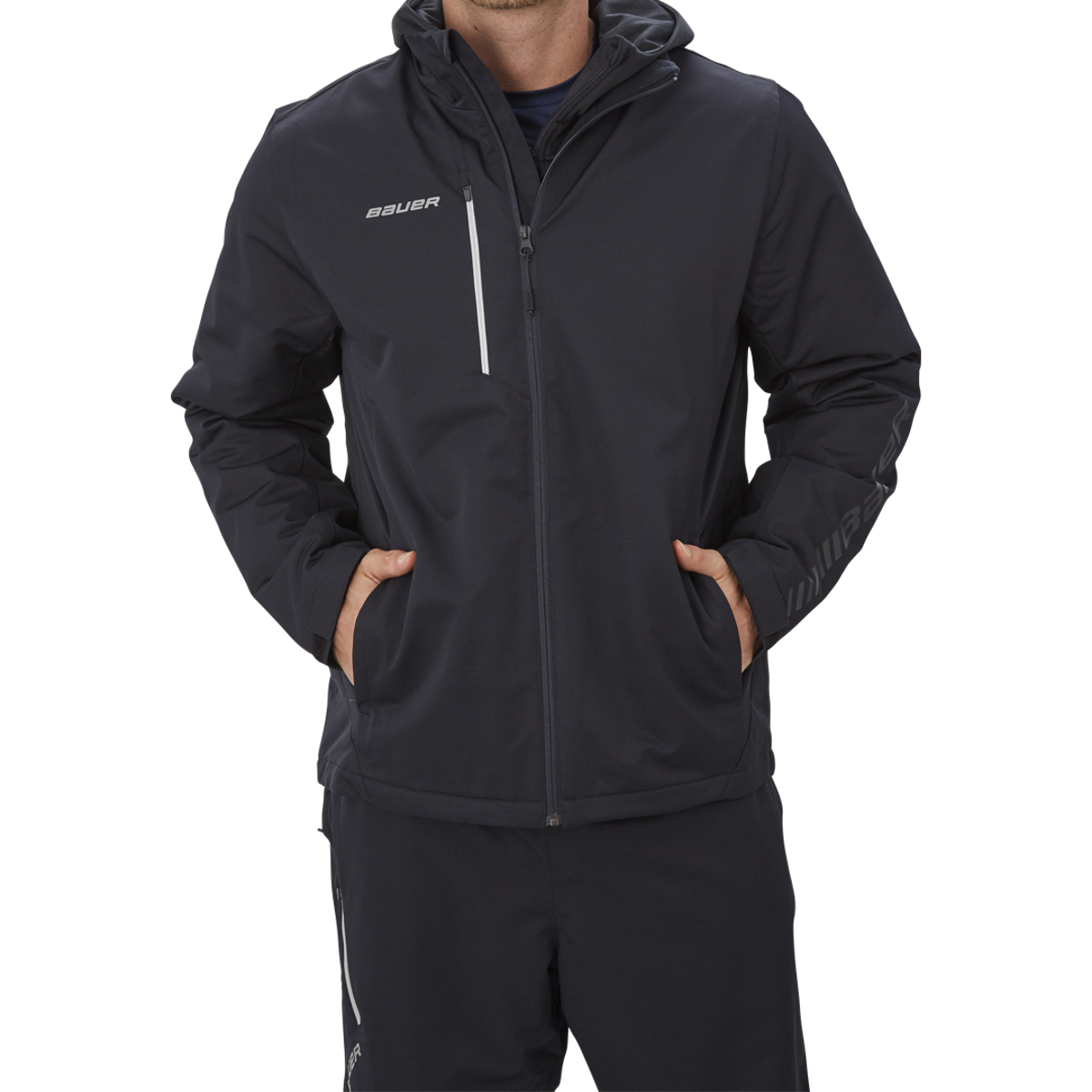 Bunda BAUER SUPREME MIDWEIGHT JACKET BLK-YTH (1056672)