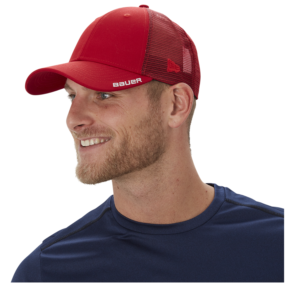 Čepice BAUER NE TEAM 9FORTY ADJ CAP RED-YTH (1057037)