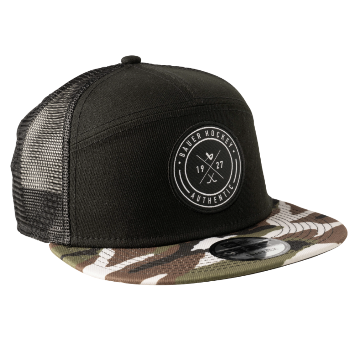Čepice BAUER S23 NE 5PANEL CAMO 9FIFTY-YTH-BLK (1062331)