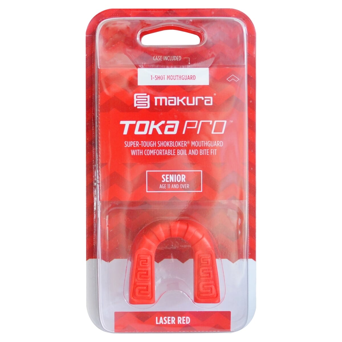 Chránič zubů MAKURA TOKA Laser Red SR