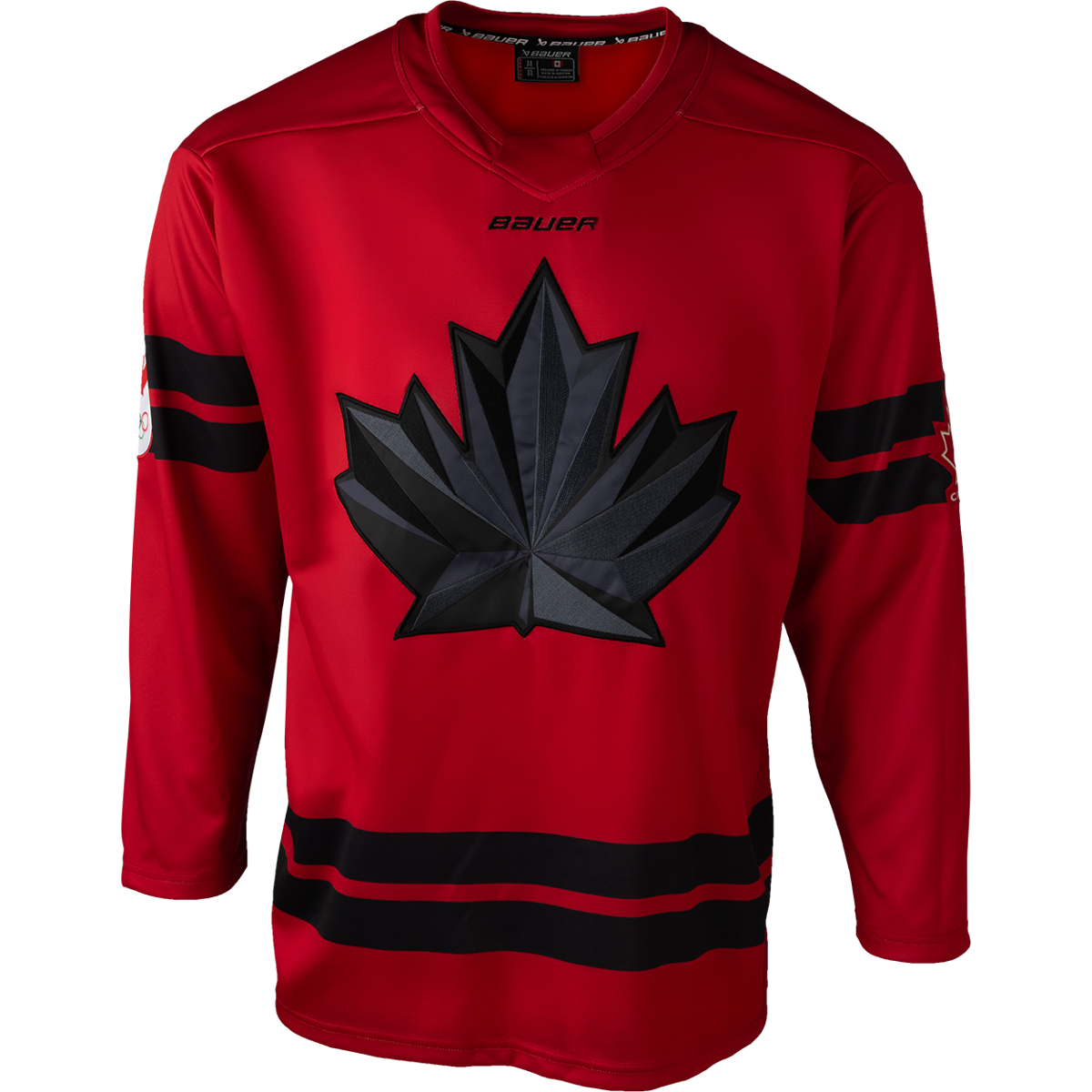 Dres BAUER S25 HC OLYMPIC JERSEY-SR-RED (1066451)