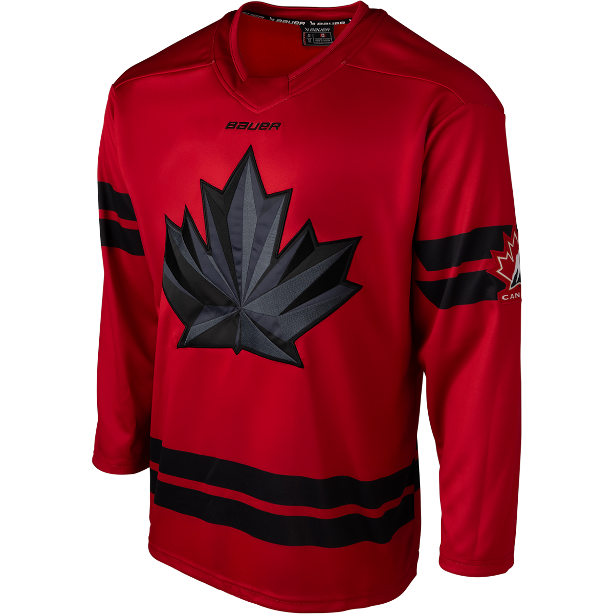 Dres BAUER S25 HC OLYMPIC JERSEY-SR-RED (1066451)