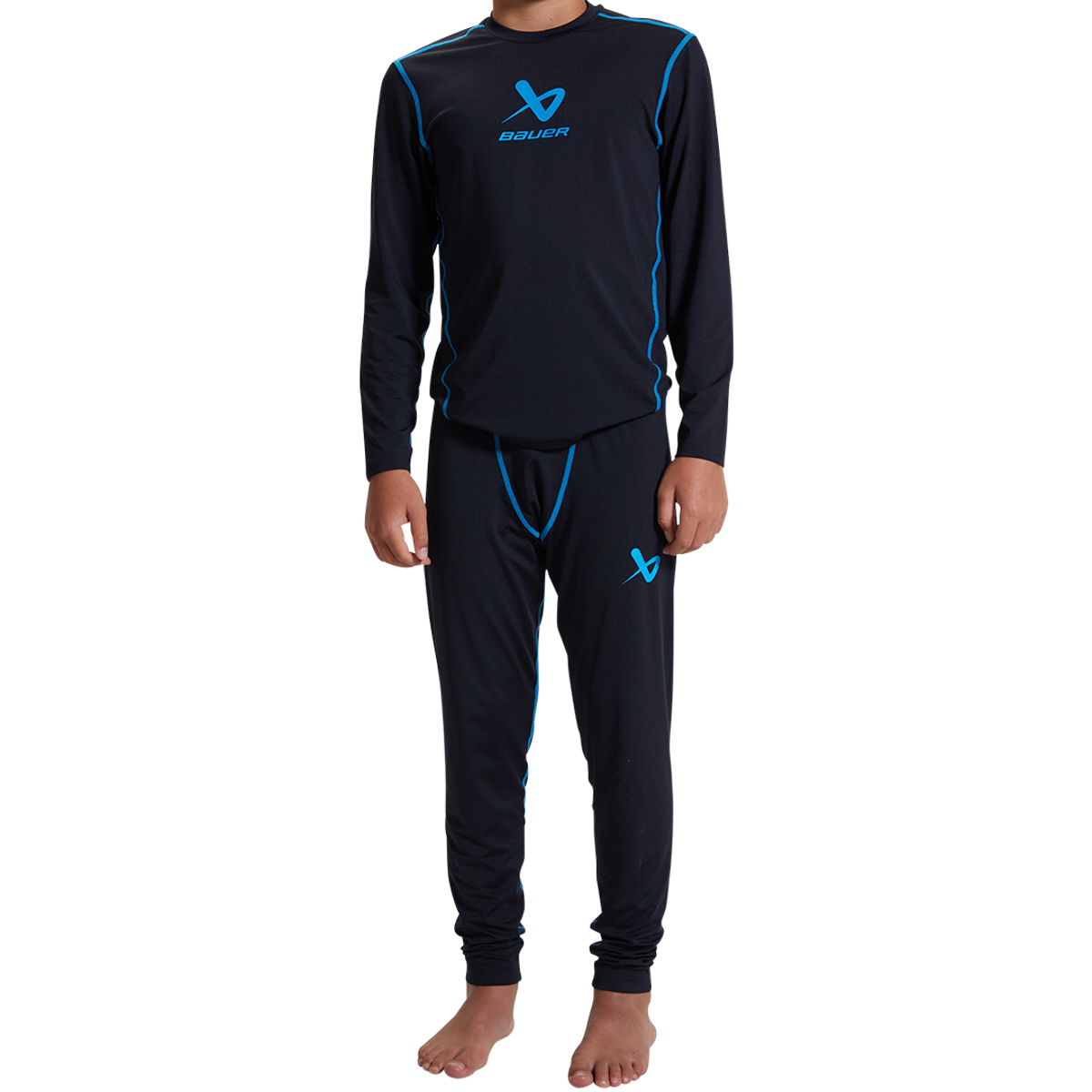 Kalh. BAUER S22 BASICS BL PANT-YTH -BLK (1060056)