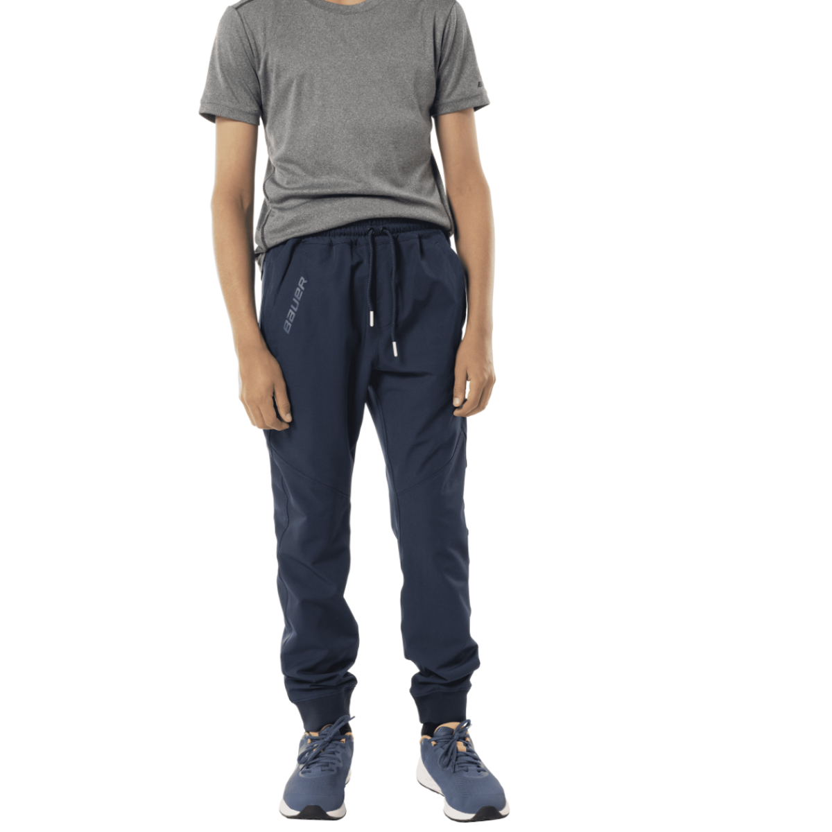 Kalh. S23 BAUER TEAM WOVEN JOGGER-YTH-NAV (1060805)