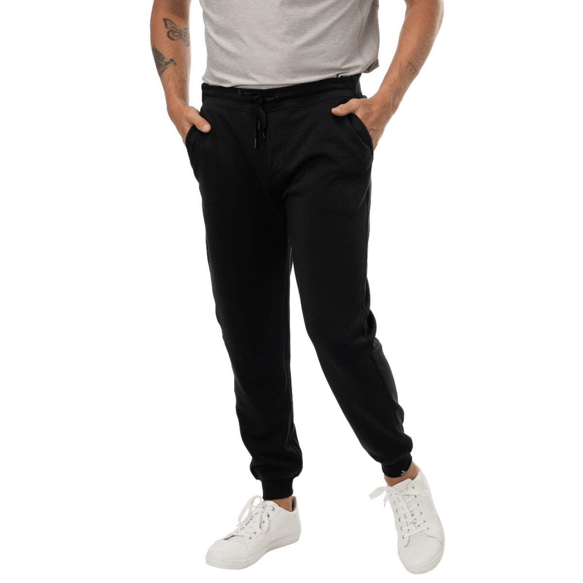 Kalh. BAUER S24 FLC CORE KNIT JOGGER-SR-BLK (1064192)
