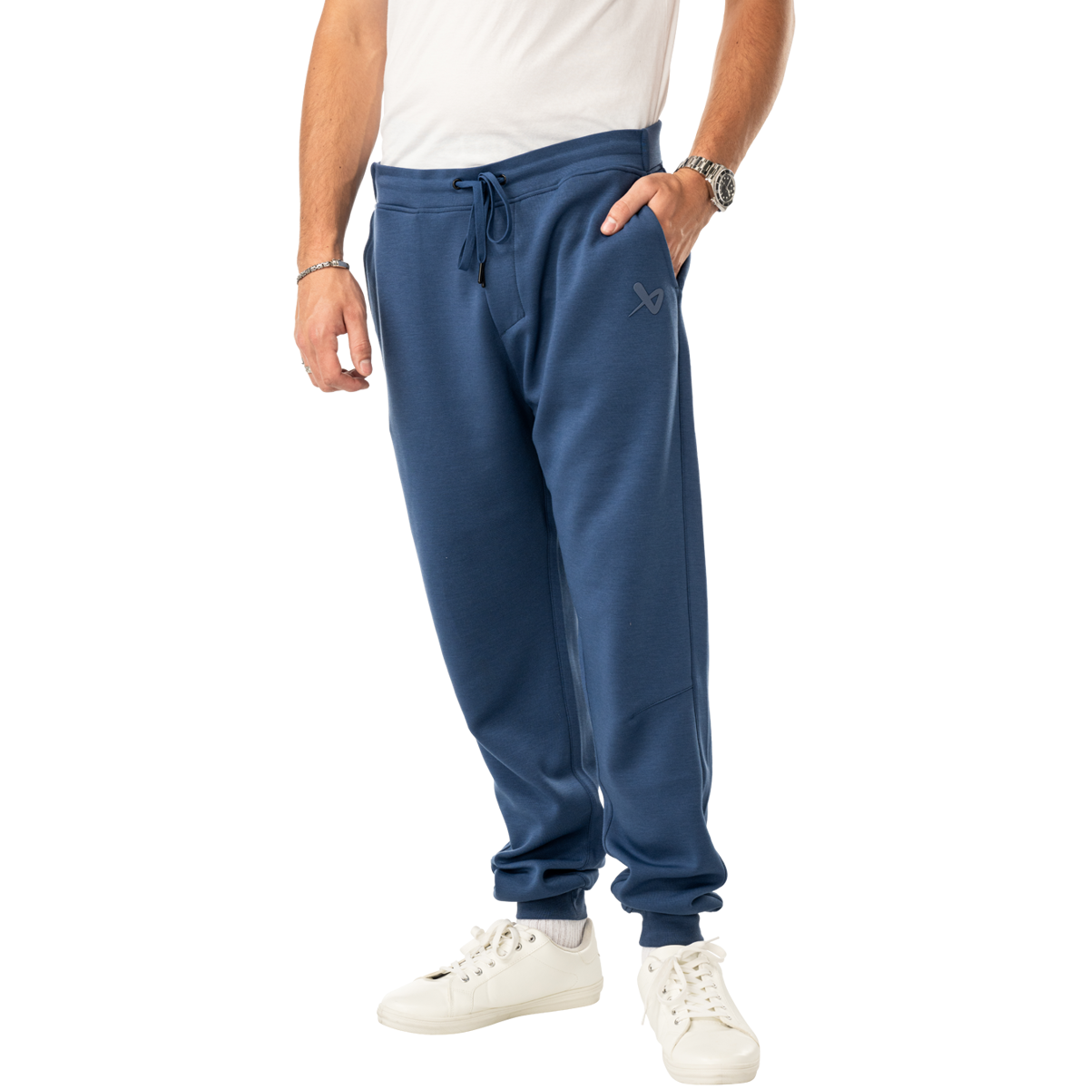 Kalhoty BAUER S25 FLC KNIT JOGGER-SR-OCEANA (1065089)
