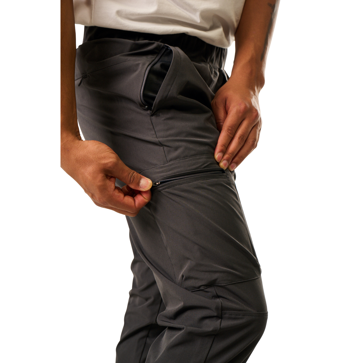 Kalhoty BAUER S25 FLC TRAVEL PANT-SR-QUIET GRY (1064671)