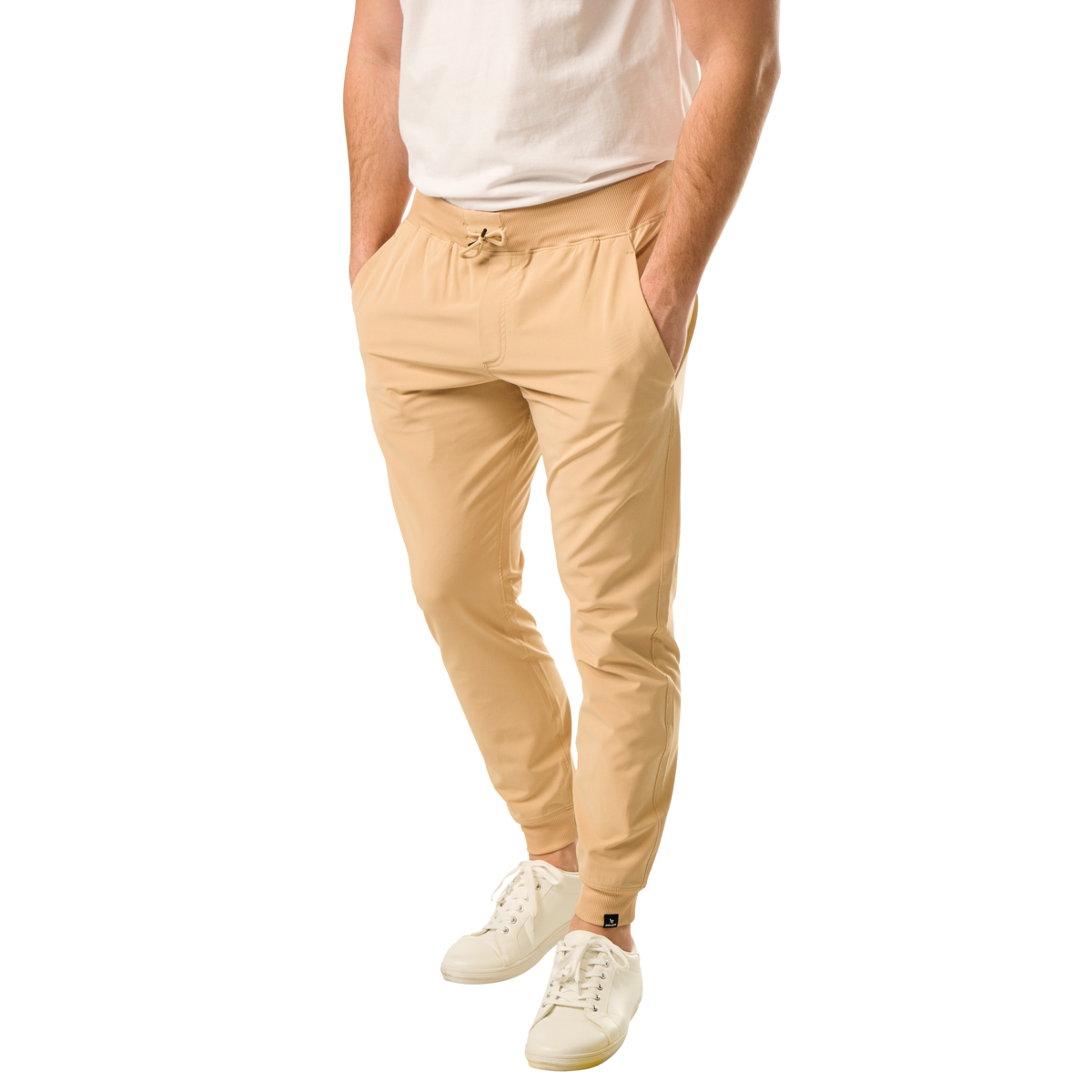Kalhoty BAUER S25 FLC WOVEN JOGGER-SR-GINGER (1064662)