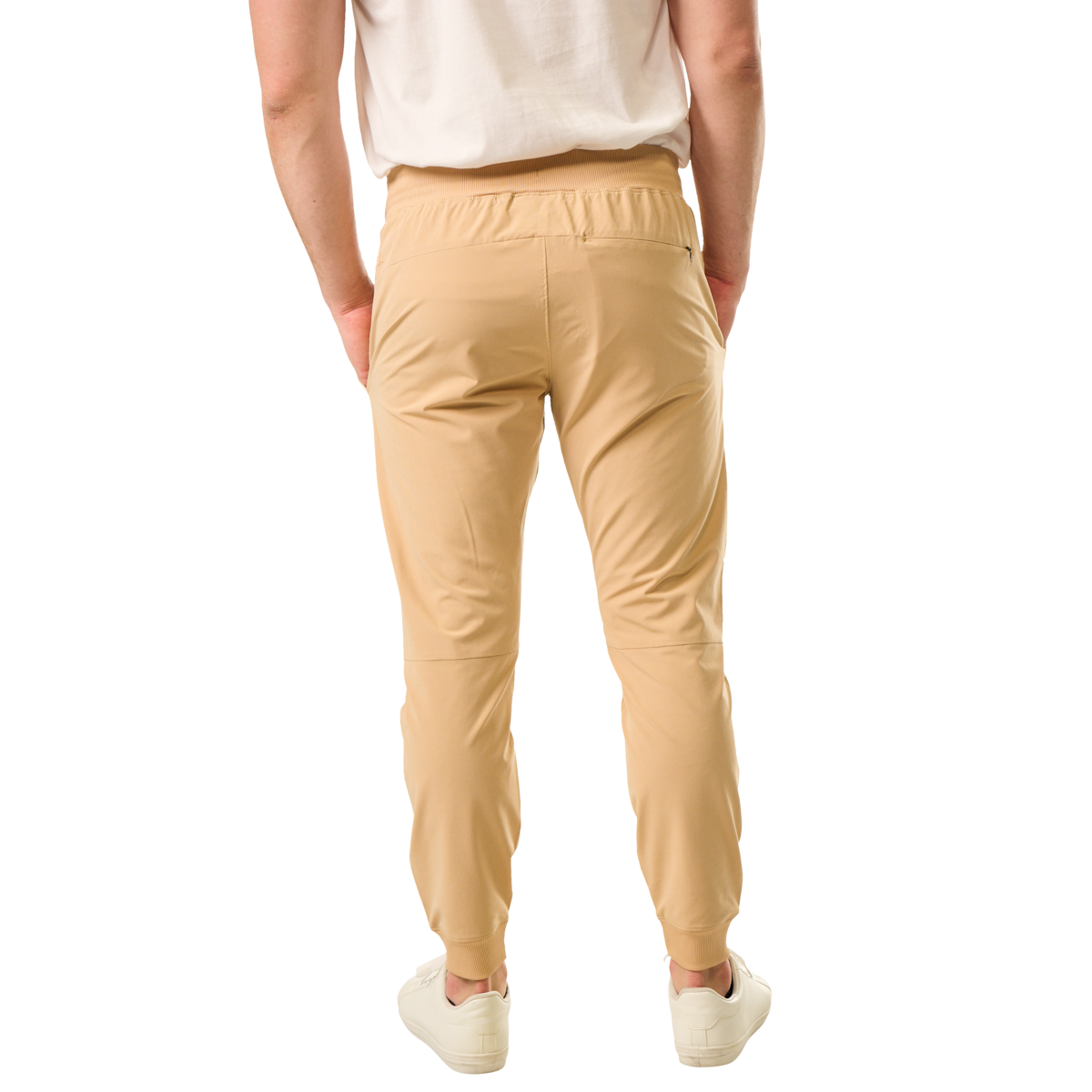 Kalhoty BAUER S25 FLC WOVEN JOGGER-SR-GINGER (1064662)