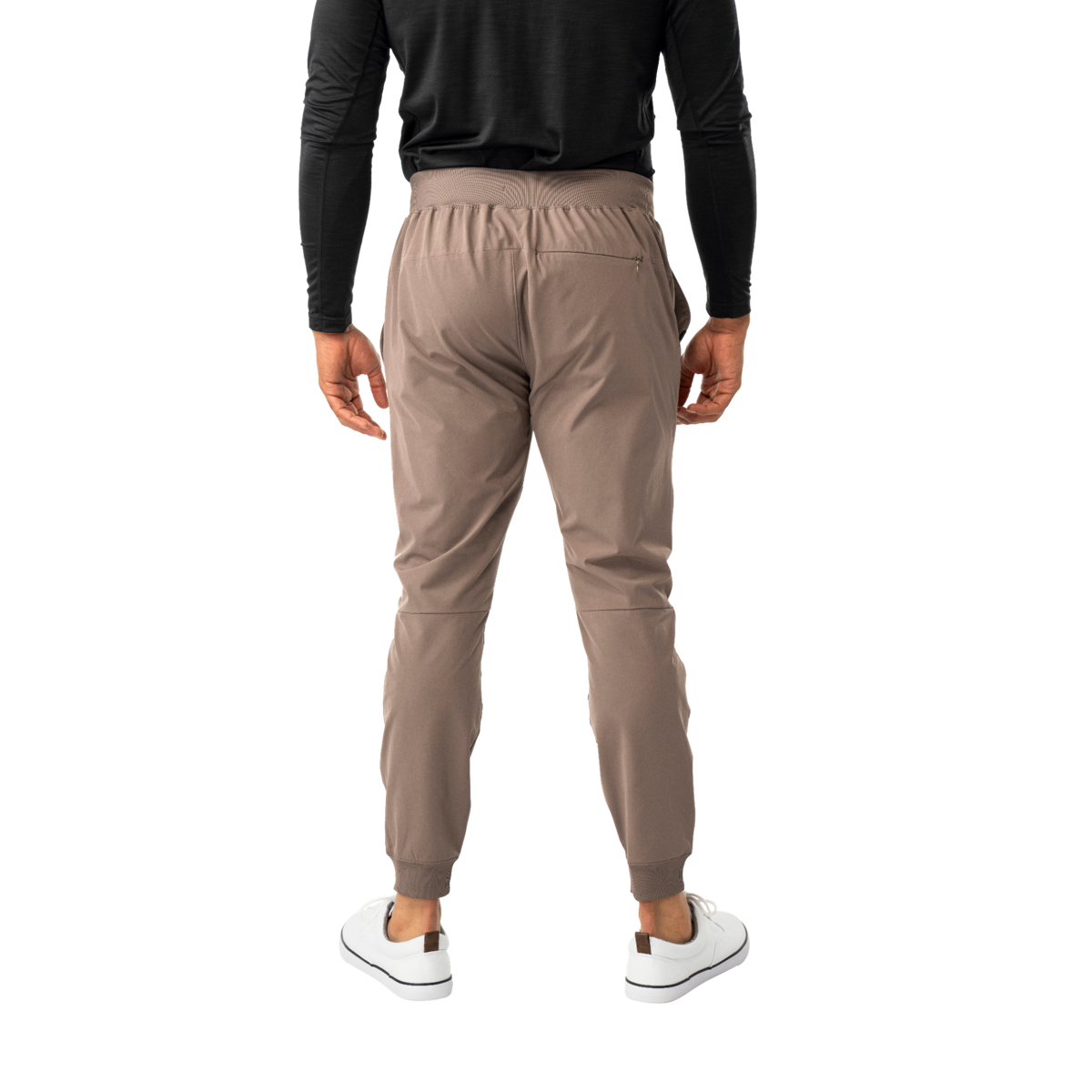 Kalhoty BAUER S25 FLC WOVEN JOGGER-SR-IRON (1065092)