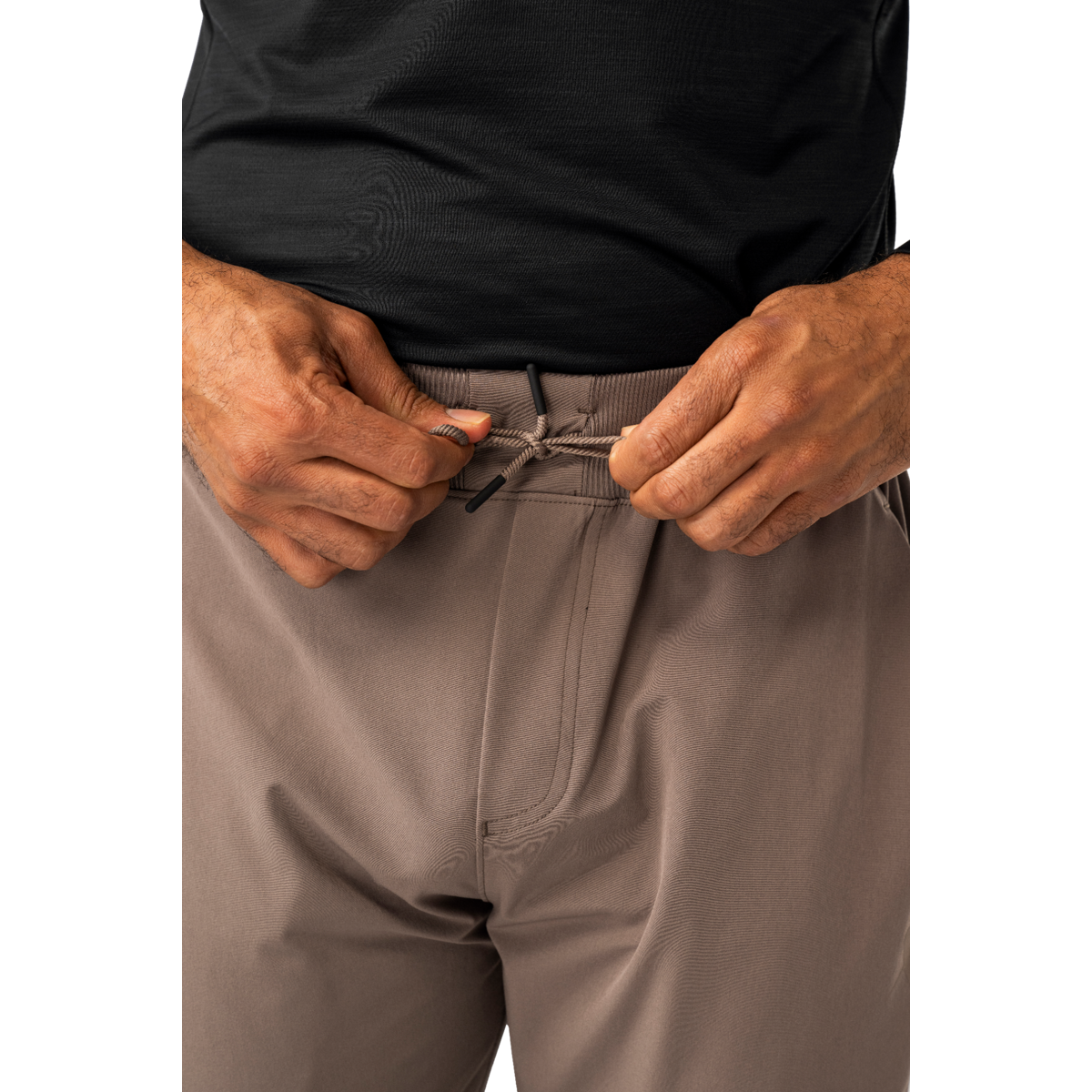 Kalhoty BAUER S25 FLC WOVEN JOGGER-SR-IRON (1065092)