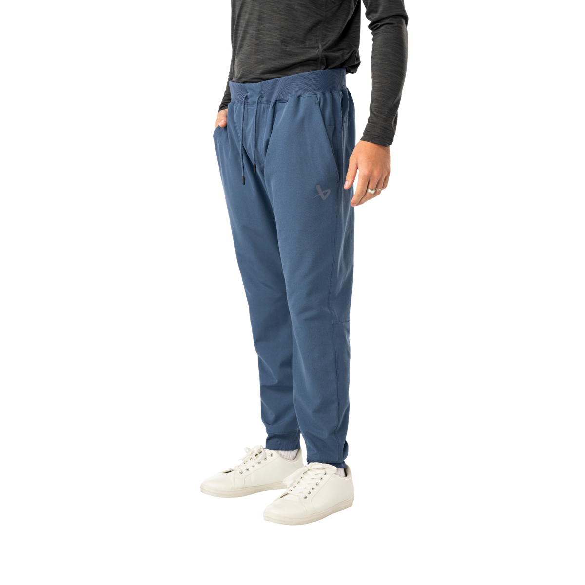 Kalhoty BAUER S25 FLC WOVEN JOGGER-SR-OCEANA (1065091)
