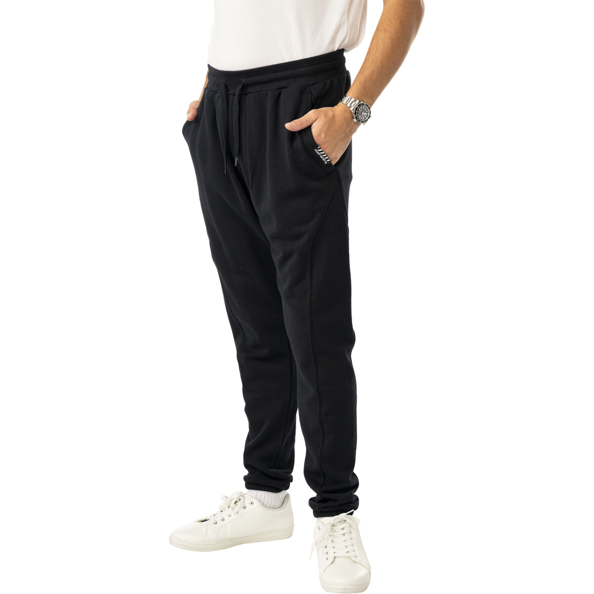 Kalhoty BAUER S25 FRN TERRY JOGGER-SR-BLK (1065100)