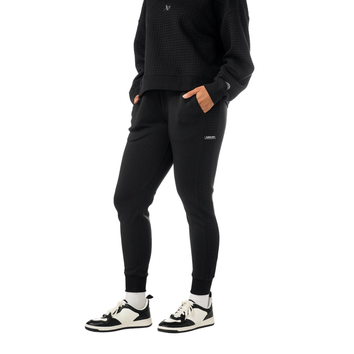 Kalhoty BAUER S25 QUILTED FLEECE JOGGER-WM-BLK (1065914)