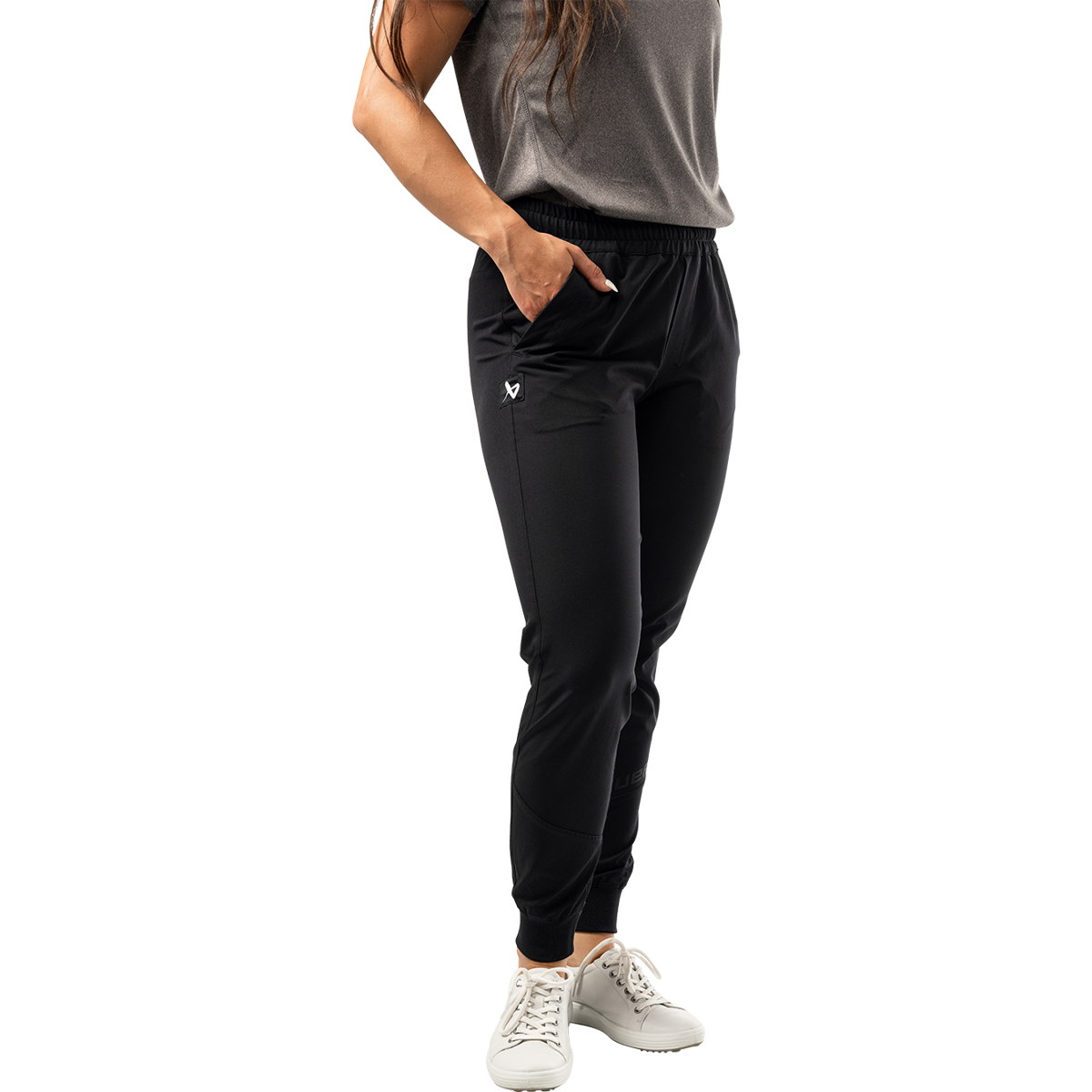 Kalhoty BAUER S25 WMNS TEAM WOVEN JOGGER-BLK (1064629)