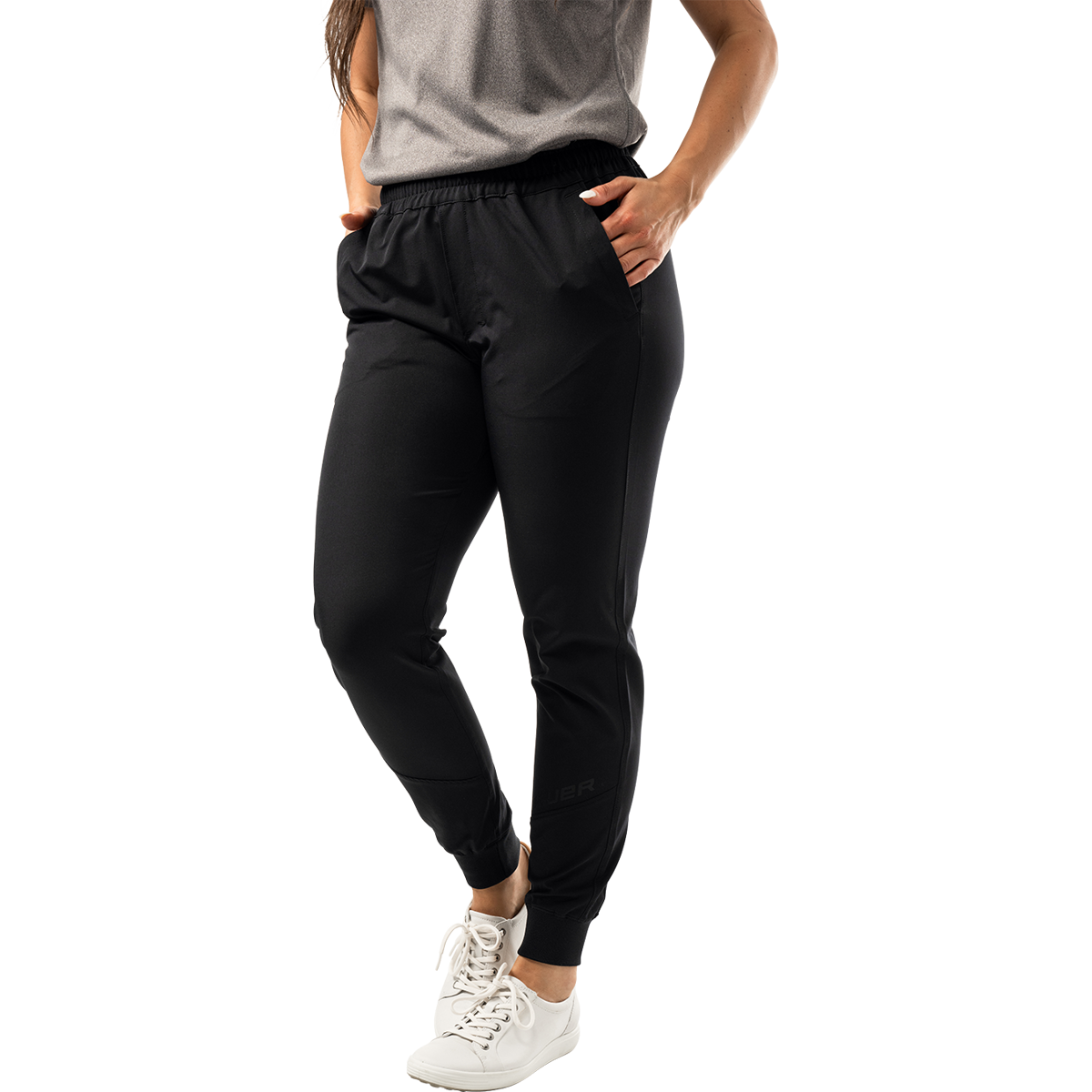 Kalhoty BAUER S25 WMNS TEAM WOVEN JOGGER-BLK (1064629)