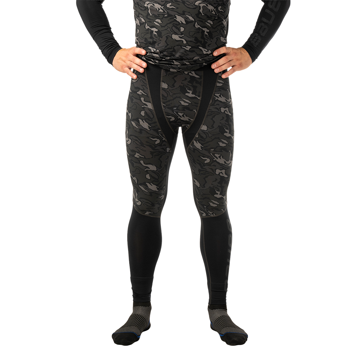 kalhoty BAUER S26 PERF BASELAYER PANT PRINTED-SR (1067253)