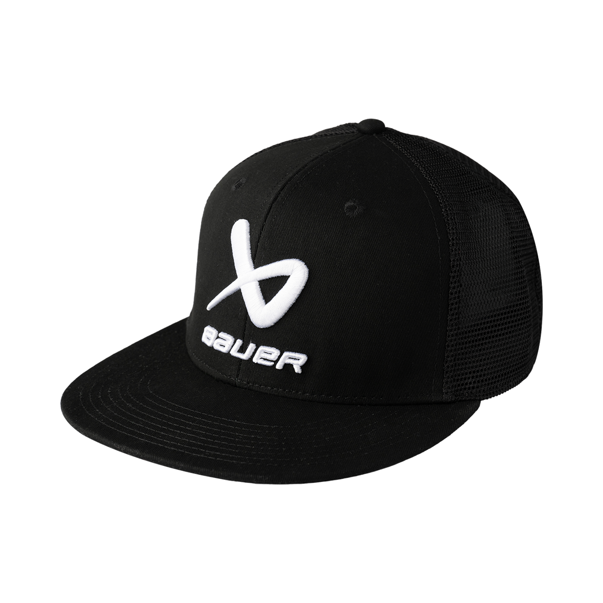 Kšiltovka BAUER S25 CORE FLAT BRIM SNAPBACK-SR-BLK (1064640)