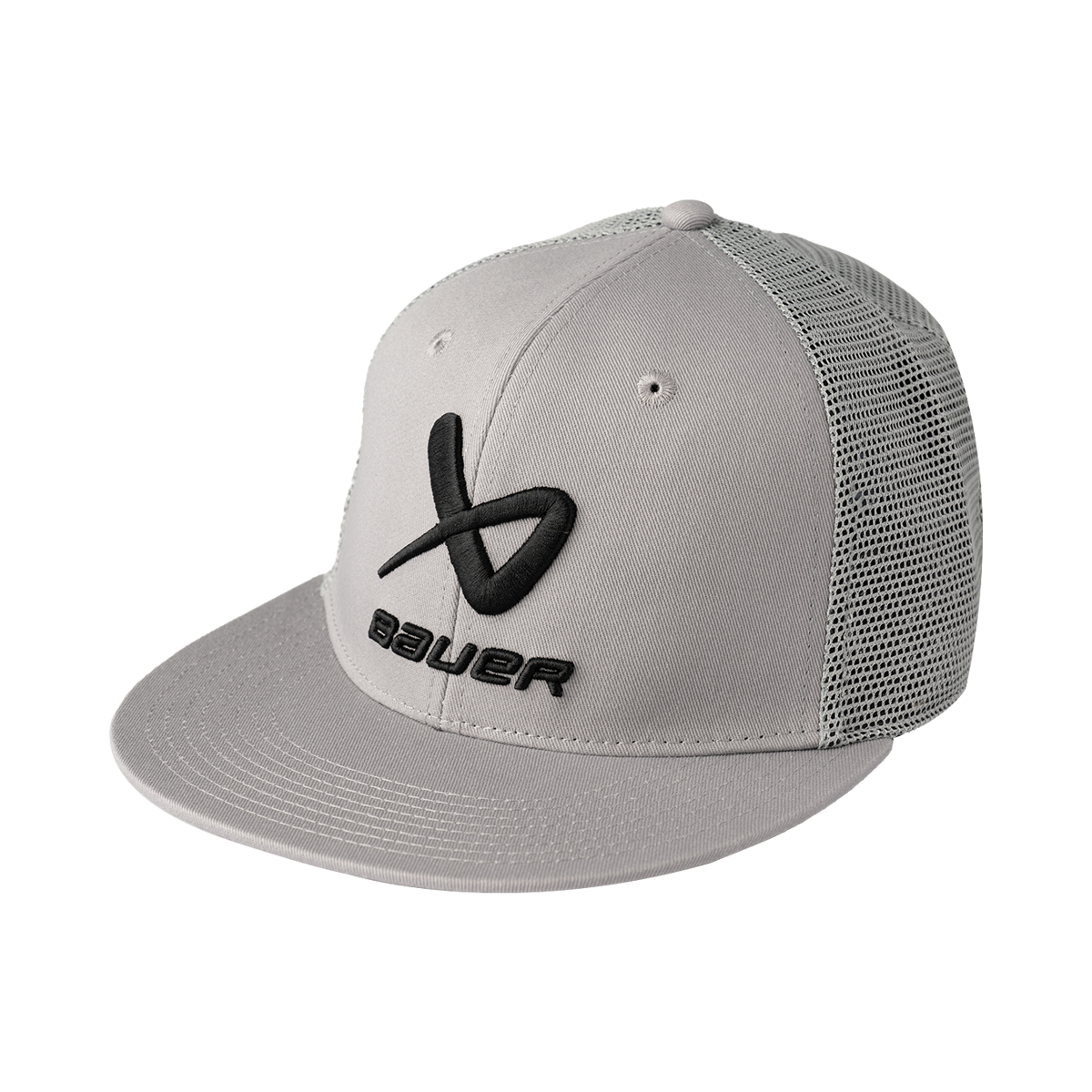 Kšiltovka BAUER S25 CORE FLAT BRIM SNAPBACK-SR-GRY (1064642)