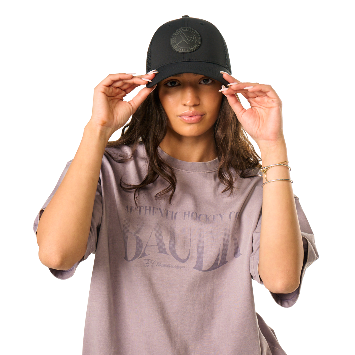 Kšiltovka BAUER S25 MESHBACK HAT-SR-BLK (1064694)