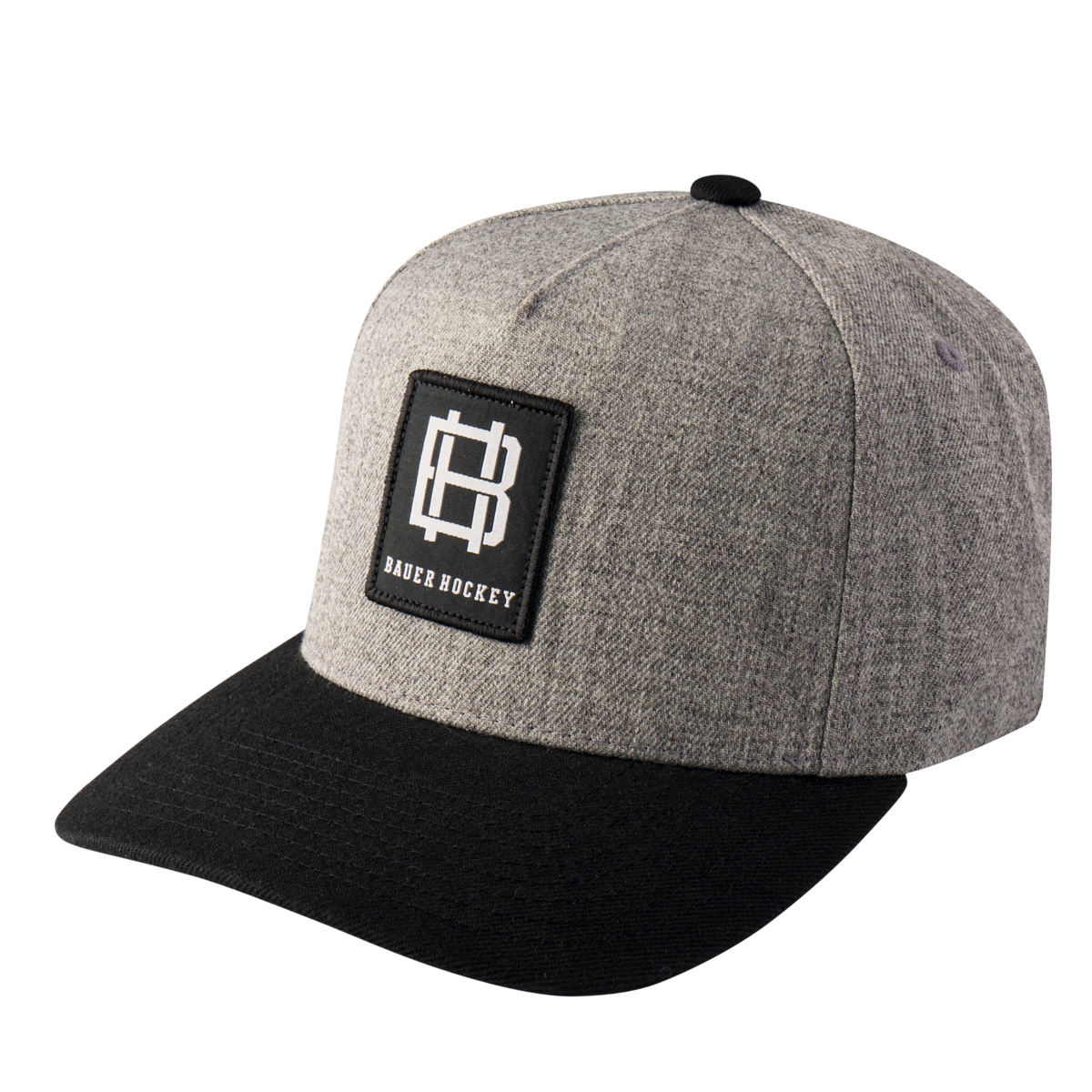 Kšiltovka BAUER S25 TWOTONE A FRAME HAT-SR-BLK/GRY (1064695)