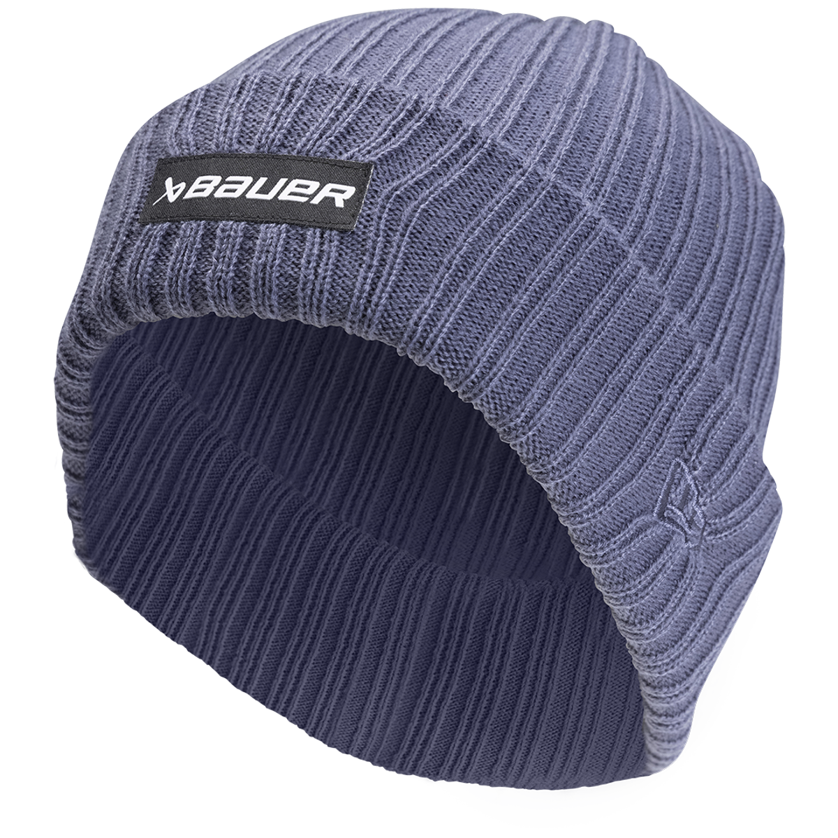 Kulich BAUER NE RIBBED TOUQUE W PATCH-SR-BLUE (1060377)