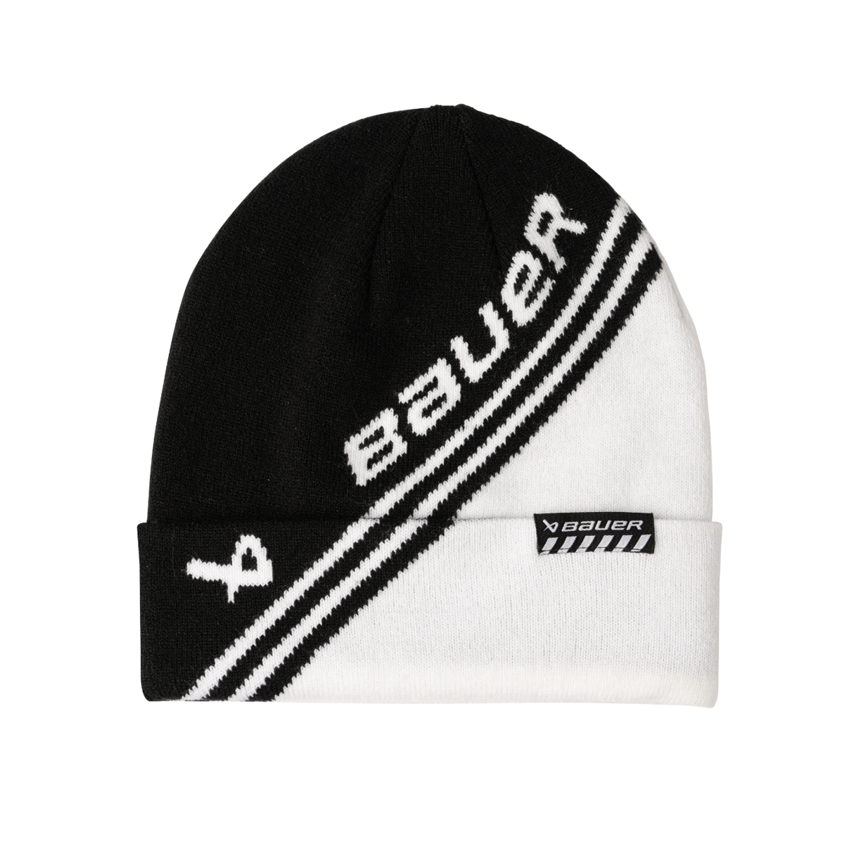 Kulich BAUER S24 COLORBLOCK TOQUE-YTH-BLK/WHT (1064129)