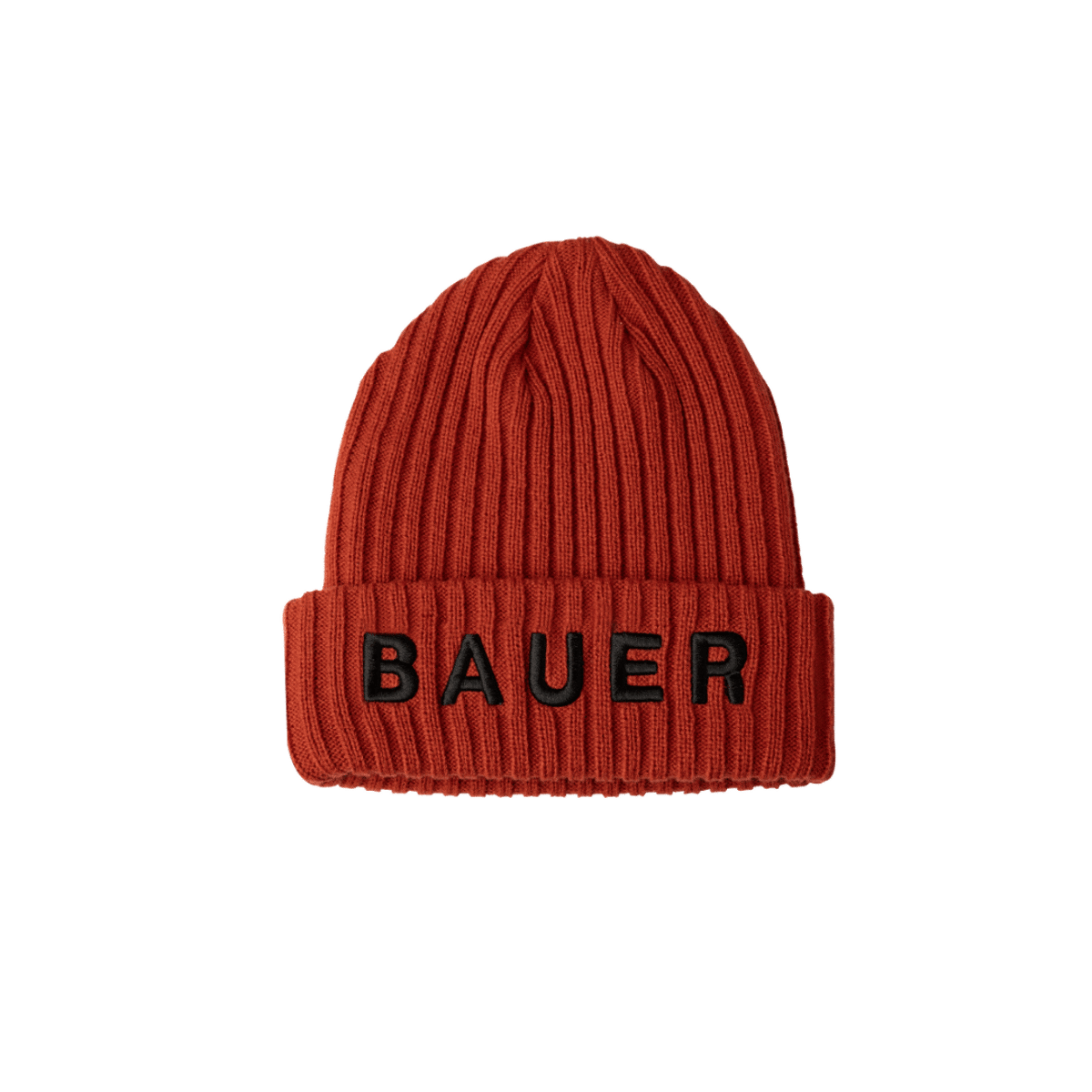 Kulich BAUER S24 RIBBED TOQUE-YTH-FIRE RED (1064126)