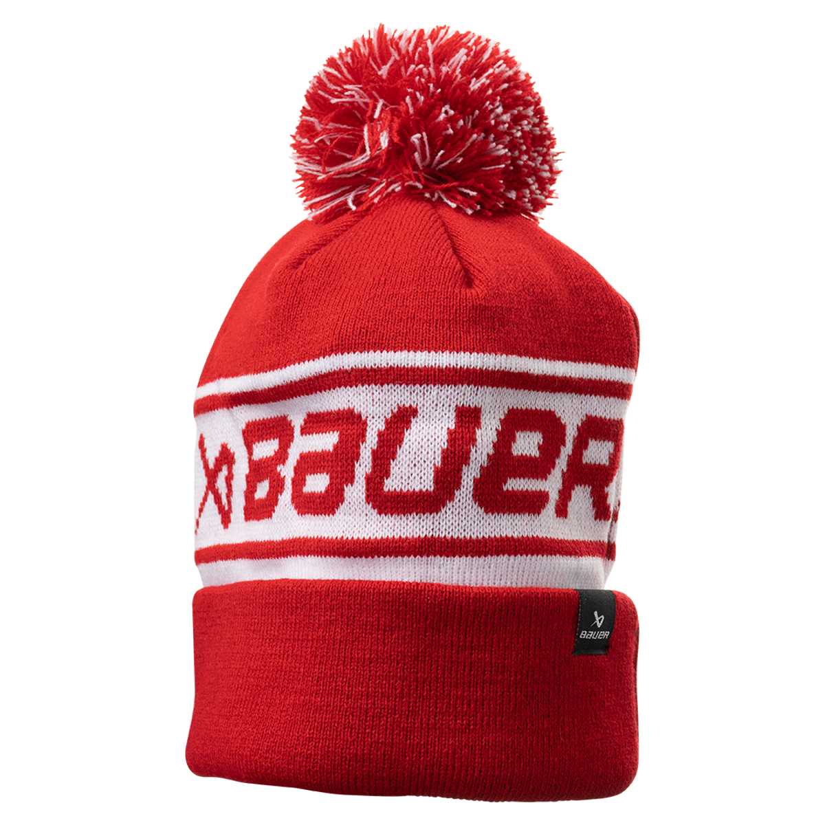 Kulich BAUER S24 TEAM RIBBED POM-SR-RED (1063360)