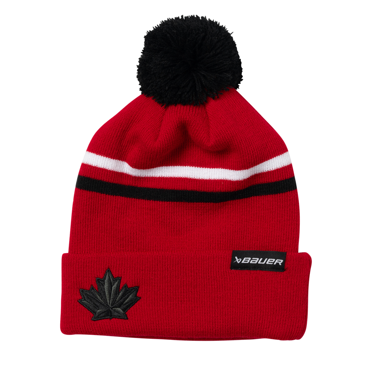 Kulich BAUER S25 HC OLY STRIPED POM-SR-RED/BLK (1066570)