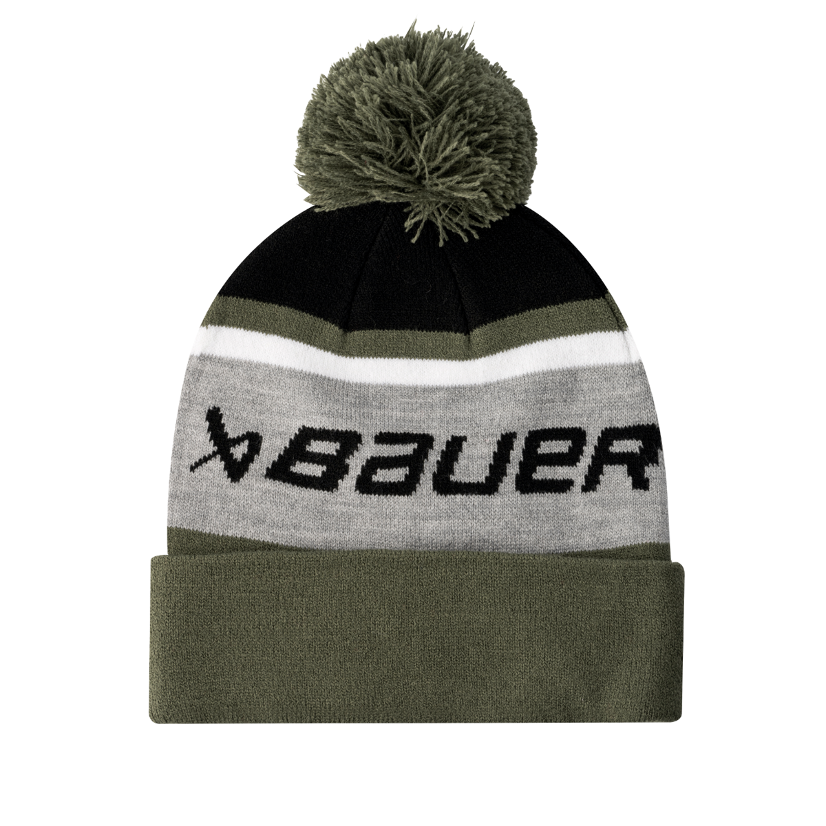 Kulich BAUER S25 INTARSIA KNIT POM-SR-GRY/GRN (1065892)