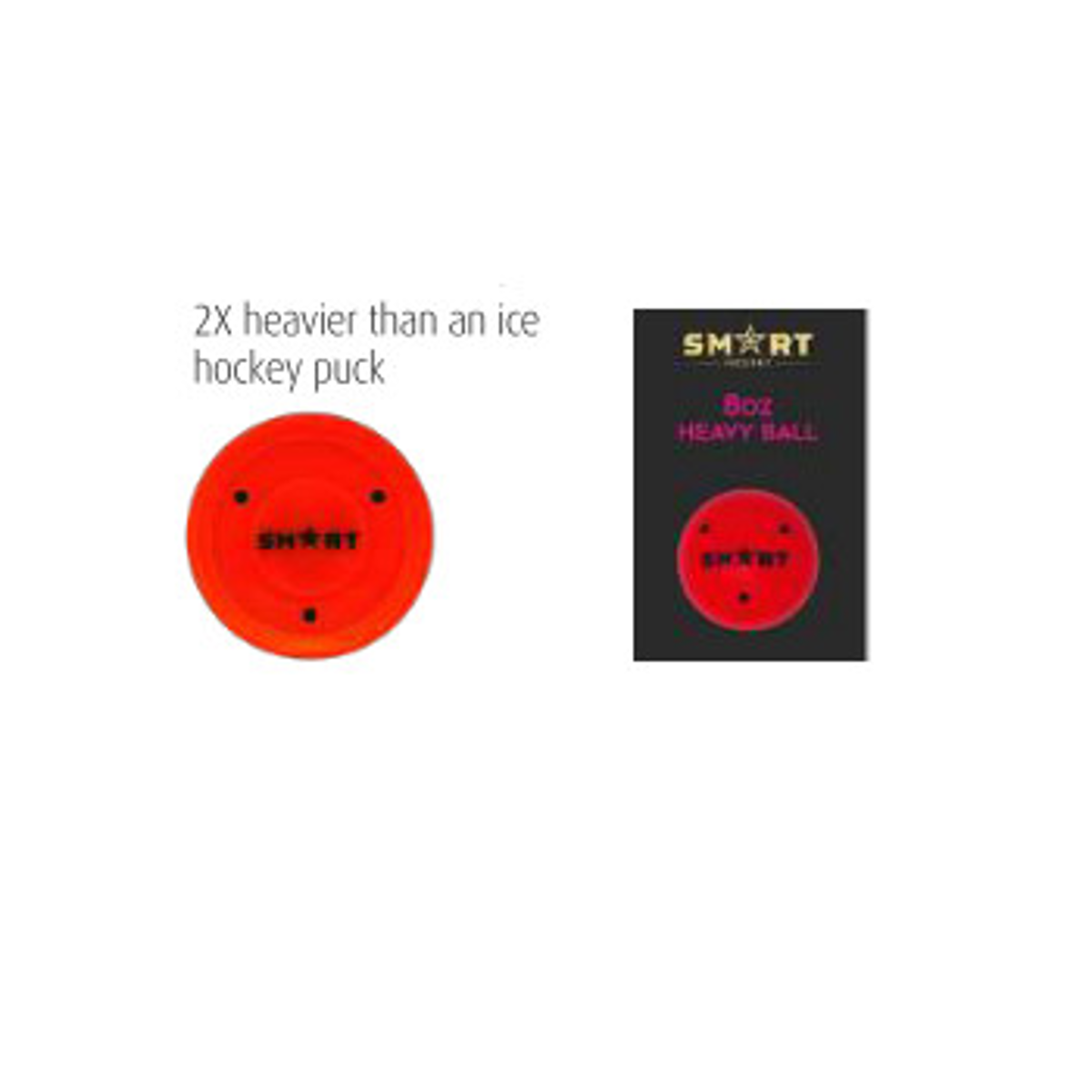 míček SMART HOCKEY BALL Red - 8 oz