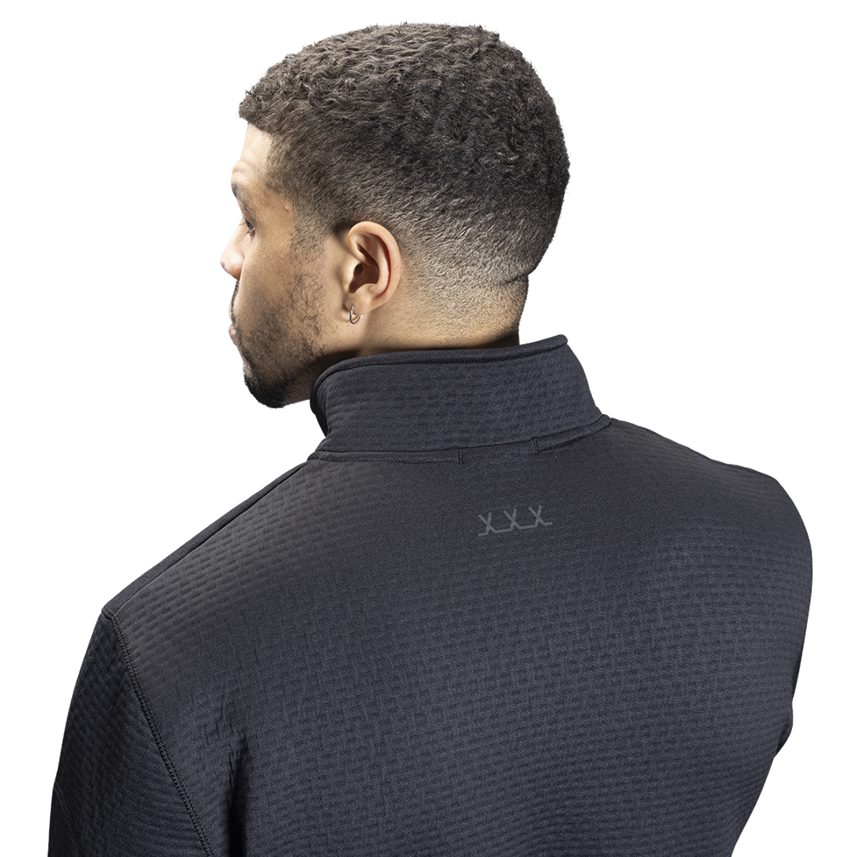 Triko BAUER FLC 1/2 ZIP PERFORMANCE TOP - BLK (1060276)