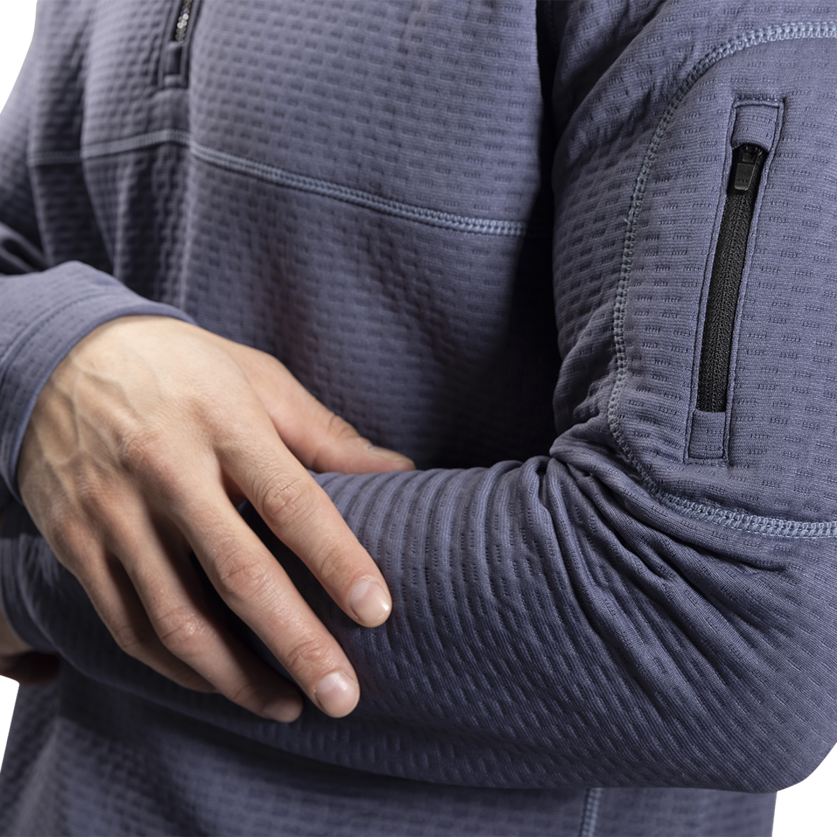 Triko BAUER FLC 1/2 ZIP PERFORMANCE TOP - PERI (1060275)