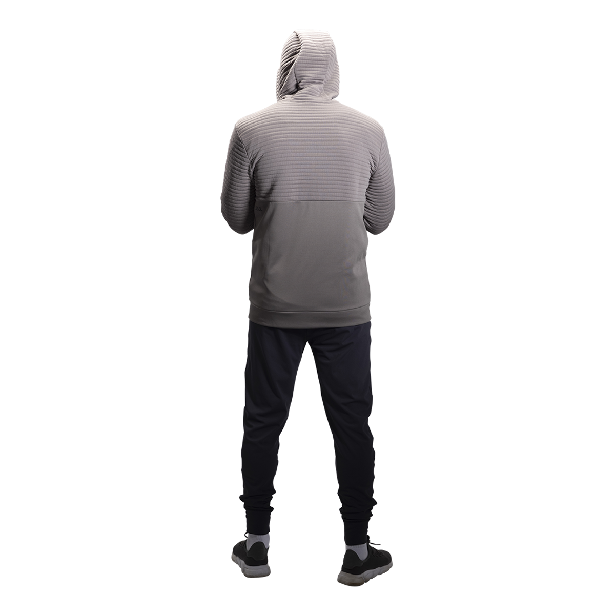 Mikina BAUER FLC 3D FULL ZIP HOODIE - GRAY (1060271)