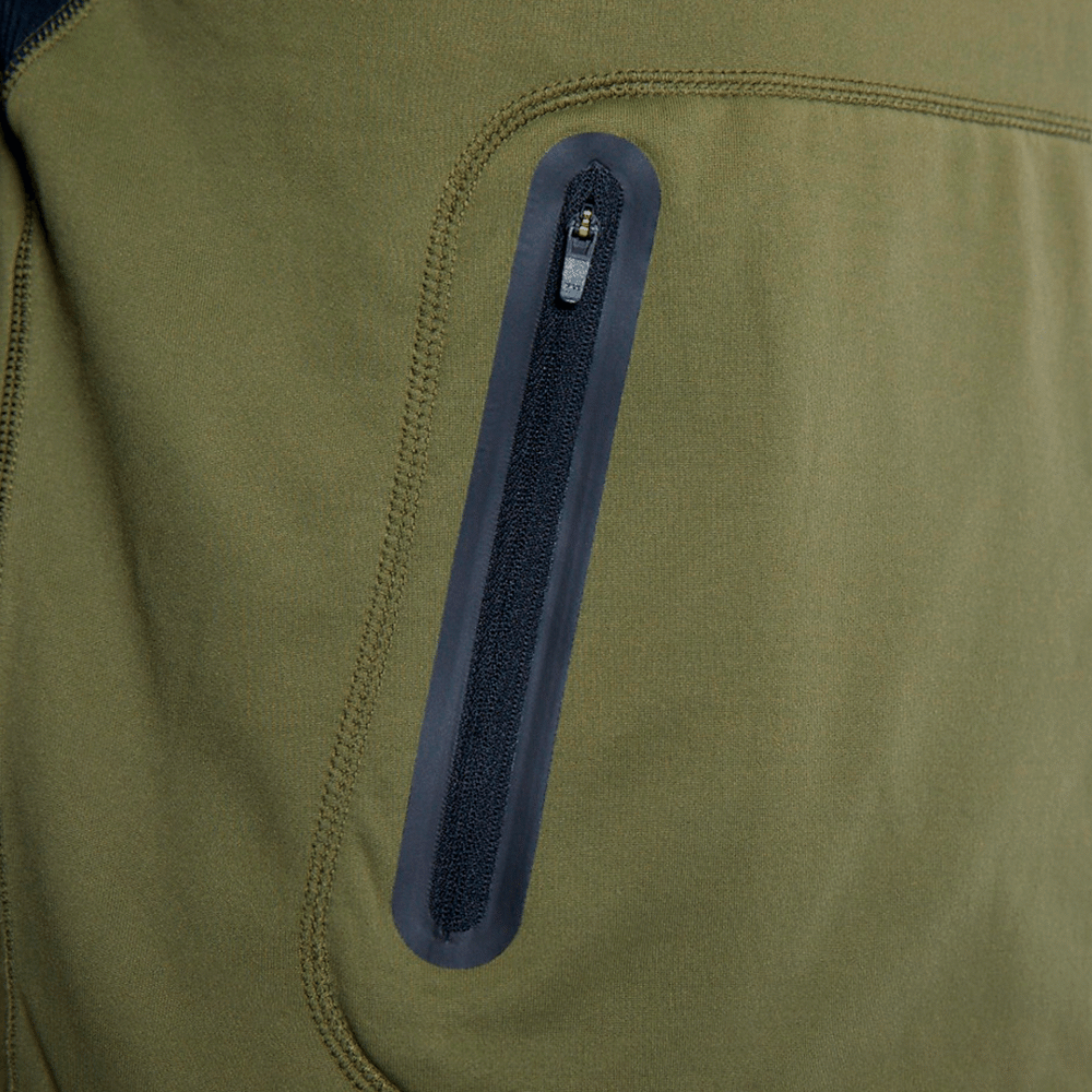 Mikina BAUER FLC FLEECE CREW  - OLIVE (1059402)