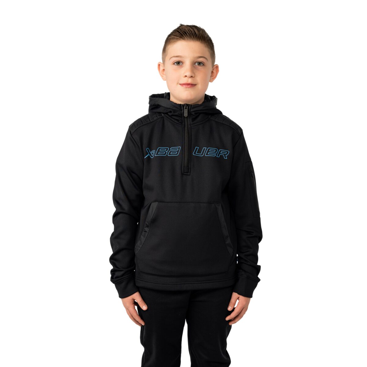 Mikina BAUER HO26 ODR PUFFER 1/2 ZIP-YTH (1068480)