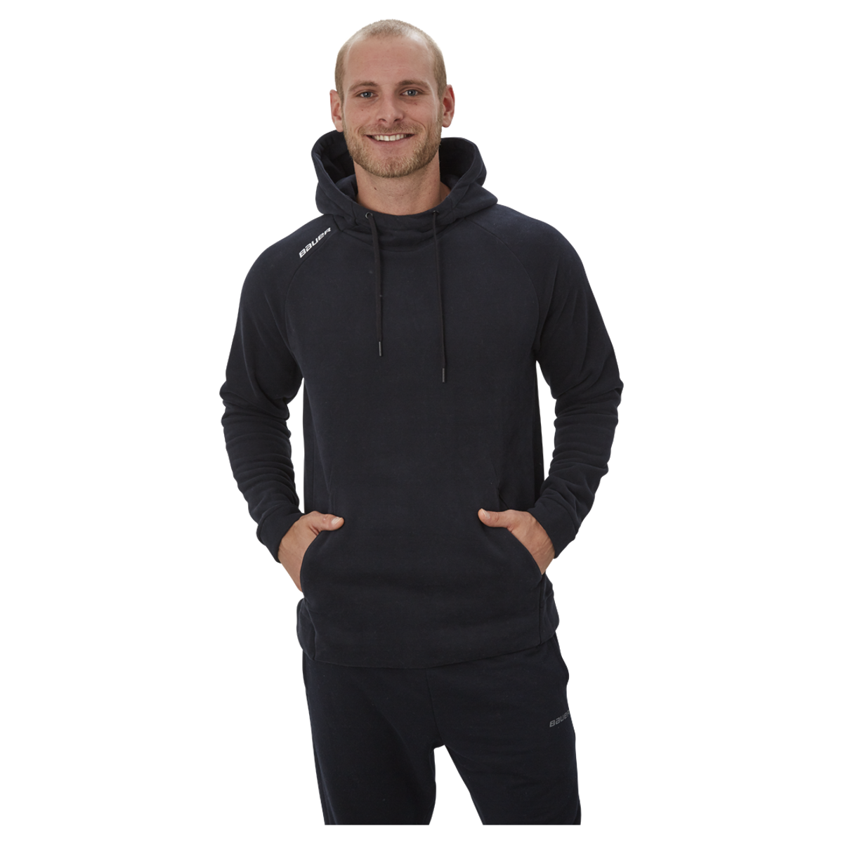 Mikina BAUER PERFECT HOODIE BLK-SR (1056866)